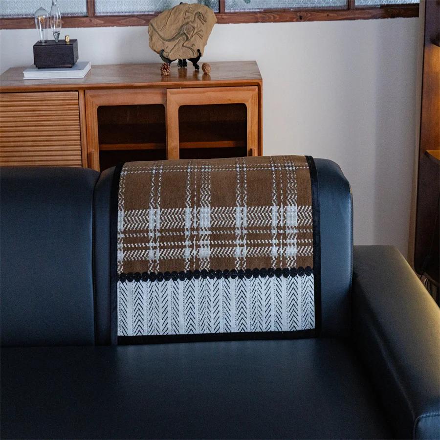Sofa Cushion Four Seasons Universal Simple Modern Cover Cloth Non-Slip Cushion Light Luxury Sofa Cover Cover Towel