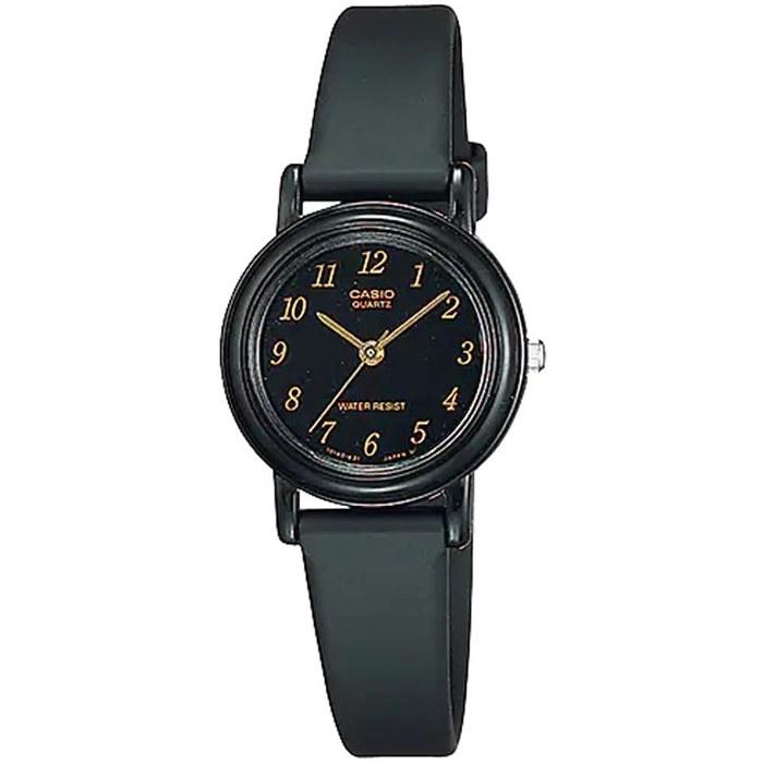 Casio LQ-139AMV-1L Analog Watch, Black Arabic Dial, Women's