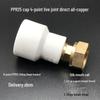PPR Water Heater Union Pre-Filter Connector: 25 To 1 Inch, 4-6 Points, 32 Straight Elbow, Copper Water Pipe Fittings