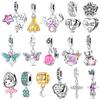Шарм S Медь Оригинальный Счастливый Подарок Шармы Бусины Подходят Подвеска Шарм Браслет Подвеска Для Женщин Сделай Сам Изготовление Изысканных Ювелирных Изделий
