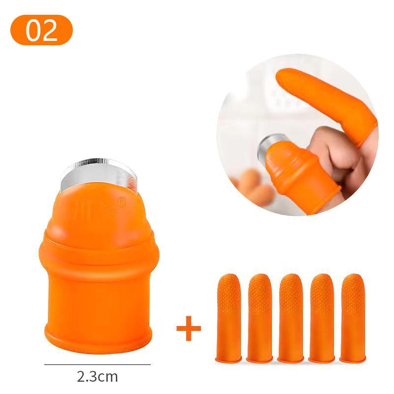 Garden Silicone Thumb Knife, Universal Finger Cutter Vegetable Gardening-Tool