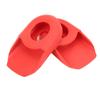 2PCS Bike Crank Cover Protector Silicone BIcycle Crank Arm Sleeve Cover Protective CaseRed