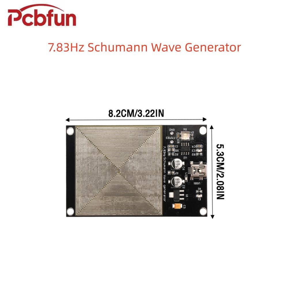 7.83Hz Schumann Wave Generator Ultra-Low Frequency Pulse Generator Mini USB Port Includes USB Cable