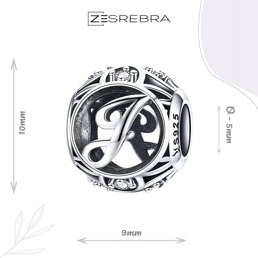 Charms Letter J 925 Letter Bead Pendant Charms Pr 925