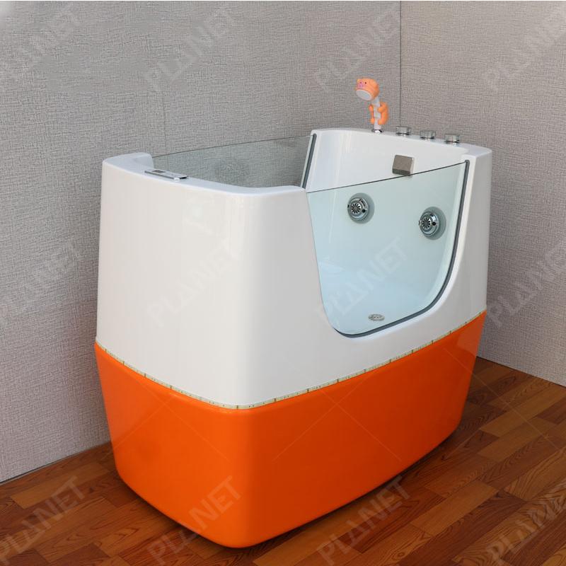 Modern Design Luxury Thermostatic Spa Pet Tub Whirlpool Spa Grooming Dog Pet Bathtub