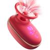 Clitoral Vacuum Vibrator 2 In 1 Sucking&Licking Tongue Sex Toys for Women Nipple Stimulator Pussy Blowjob Female Masturbation