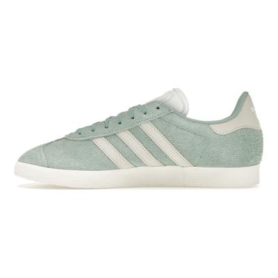Женские кроссовки Gazelle Hazy Green Teal Off-White Cloud-White IG4393