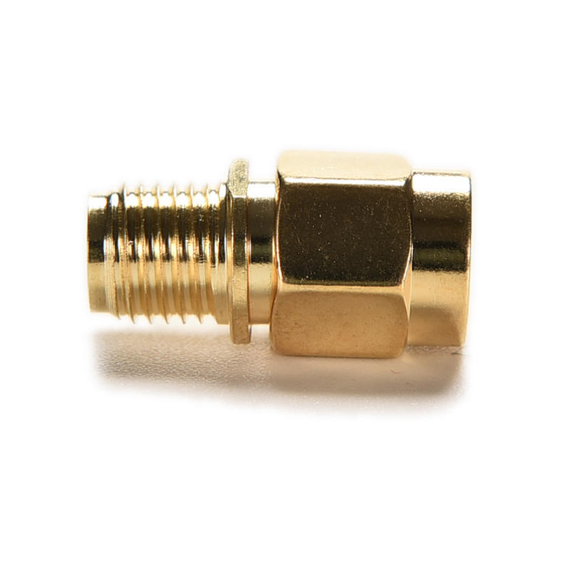 Sma Male Plug To Rp-Sma Female Both Male Center Straight Rf Connector Adapter