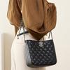 Fashion Versatile Shoulder Women's Bag New Leather Chain Rhombus Bag Commuter Bucket Bag Shoulder Bag