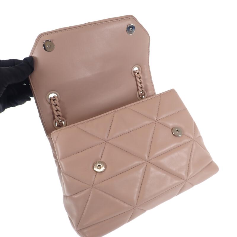 Prada 1BD233 Сумка через плечо розово-бежевая Женская