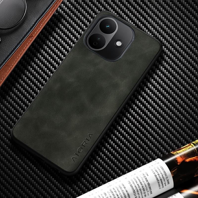 Чехол для телефона - для Xiaomi для Redmi Note 17 Pro Max Чехол Однотонный Стильный Элегантный Чехол для телефона из искусственной кожи для Redmi Note 17 4G 5G