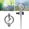 360° Butterfly Rotating Nozzle 1/2"Male Thread Garden Lawn Flower Bed Park Grass Scattering Sprinkler Watering Irrigation Supply