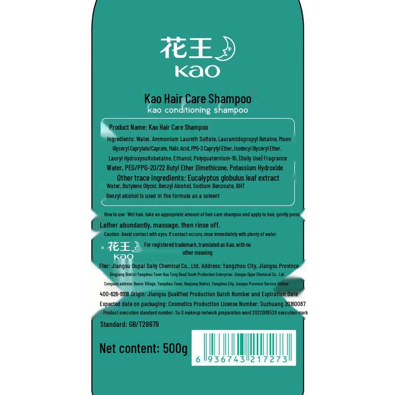 Kao Refreshing Hair Care Shampoo