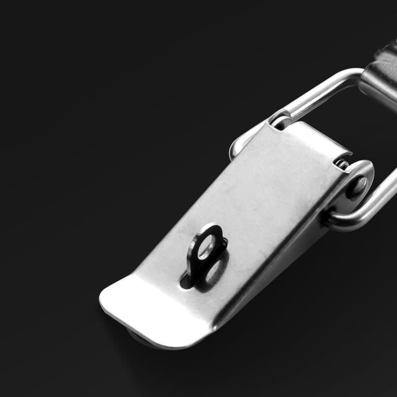 Перекидной зажим с грузом Защелки-защелки Пряжка-крючок Застежка-защелка для деревянной коробки Металлическая пружинная застежка-защелка