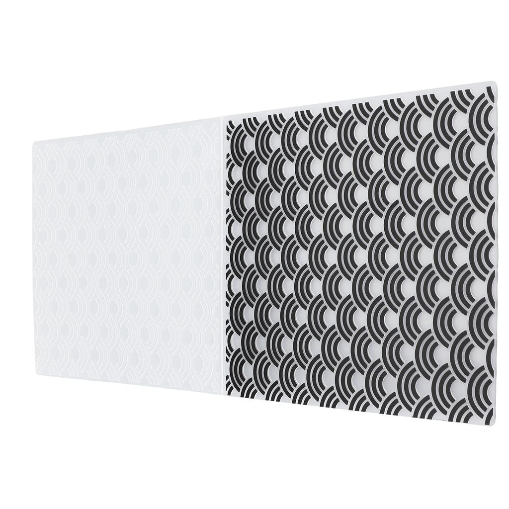 10 шт. прозрачных штампов, изысканные декоративные многоразовые арочные узоры, прозрачные штампы для изготовления открыток