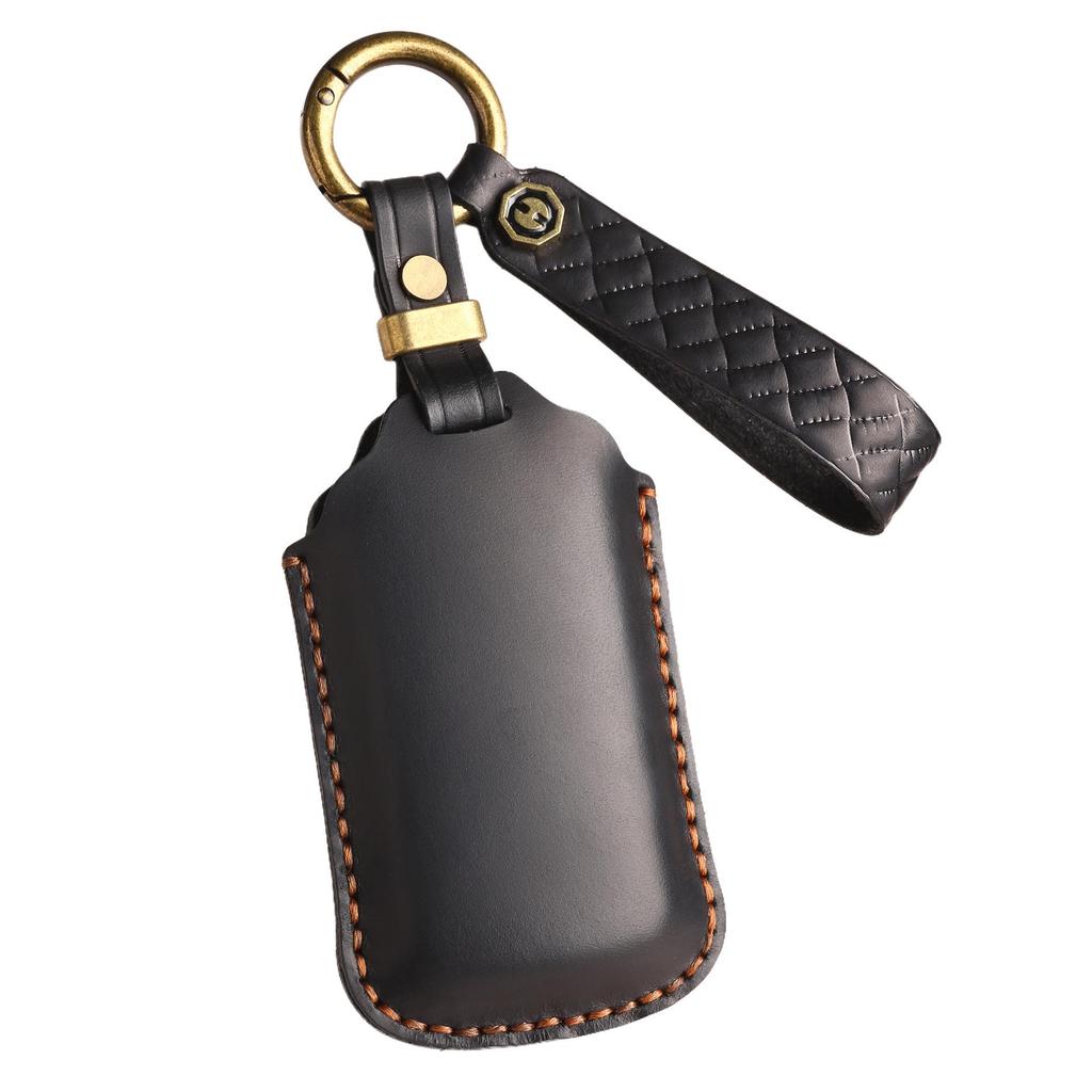 Vintage Leather Key Cover for 2011-2013 Honda Accord