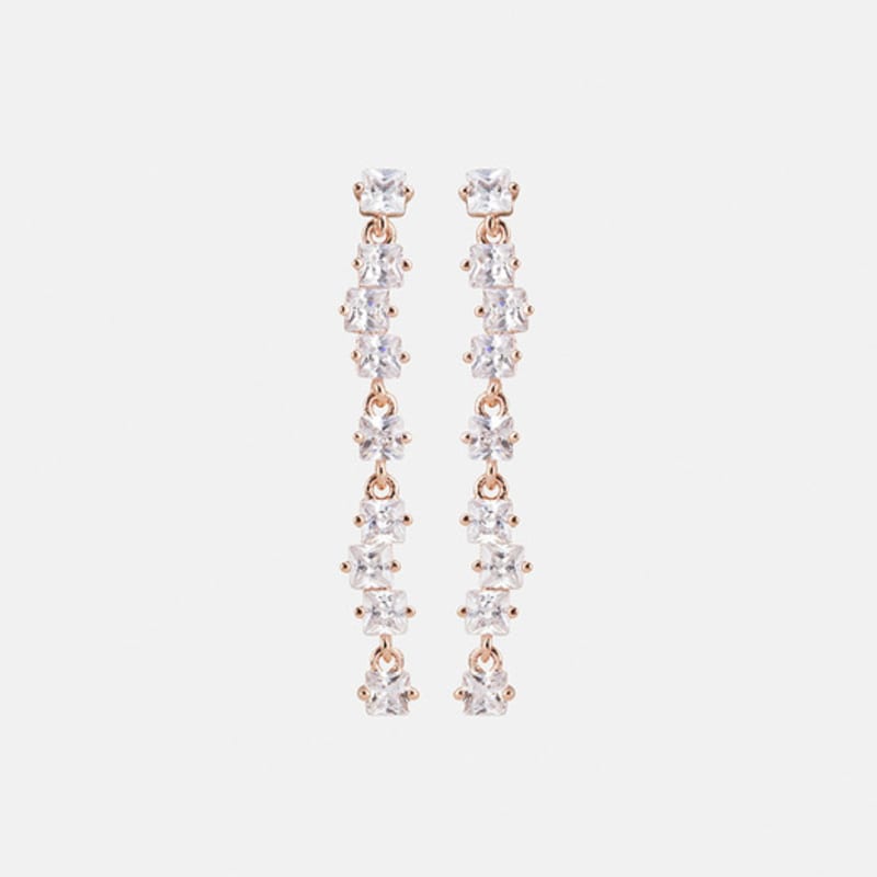 JUDY AND PAUL Karena Crystal Drop Earrings