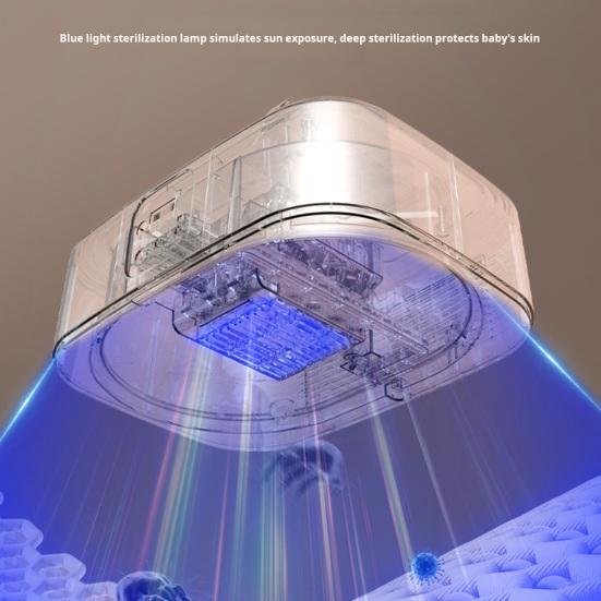 Портативная сушилка для одежды Yousheng с дистанционным управлением, компактный дизайн, простая в использовании электрическая сушилка, сумка для сушки одежды