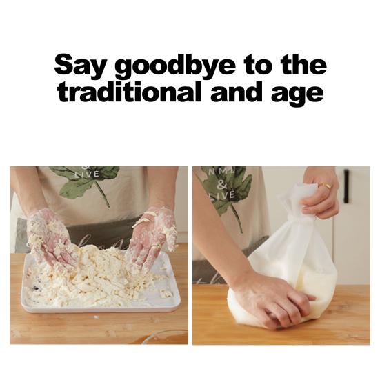 Пакет для замешивания теста Антипригарный Пищевой Хорошая Прочность Силиконовый Пакет для смешивания муки Кухонные принадлежности