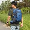 Water-Repellent Nylon Hiking Backpack with Bracket - Large Capacity, Multifunctional Outdoor Shoulder Pack