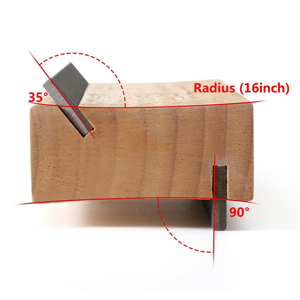 Файл для шлифовки ладов гитары 35/90 градусов 2 в 1, Фасочный файл для ладов гитары, Инструмент-файл для обработки торцов ладов гитары, бас-гитары, Полировка