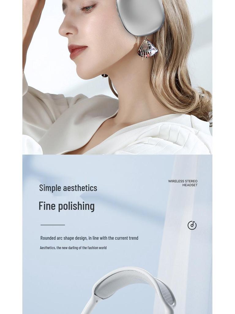 P9PROMAX Over-Ear Bluetooth Headphones, Type-C, Ultra-Long Battery Life Wireless Earbuds