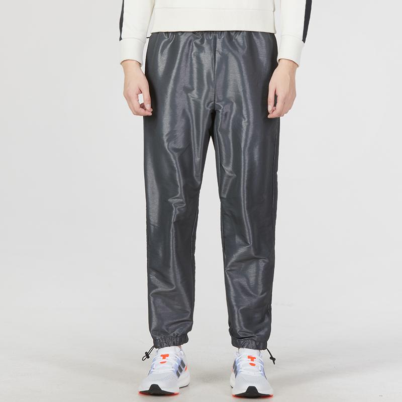 Adidas Брюки для путешествий Hdn, повседневные однотонные брюки для бега свободного покроя, мужские брюки темно-серого цвета IB9422