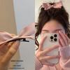 Pink Sweet Girl Bowknot Hairpin Korean Fashion Hair Side Clip Hair Accessories Ornaments Barrettes Hairpins Women Ladies New
