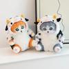 20/30/50cm Cute Cartoon Creativity Cow Cat Plush Toys Cute Animals Soft Stuffed Dolls for Holiday Gift Homedecor