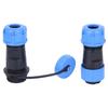 SP17 Waterproof Junction Box 3Pin Electrical Butt Plug Distribution Cable Connector Set