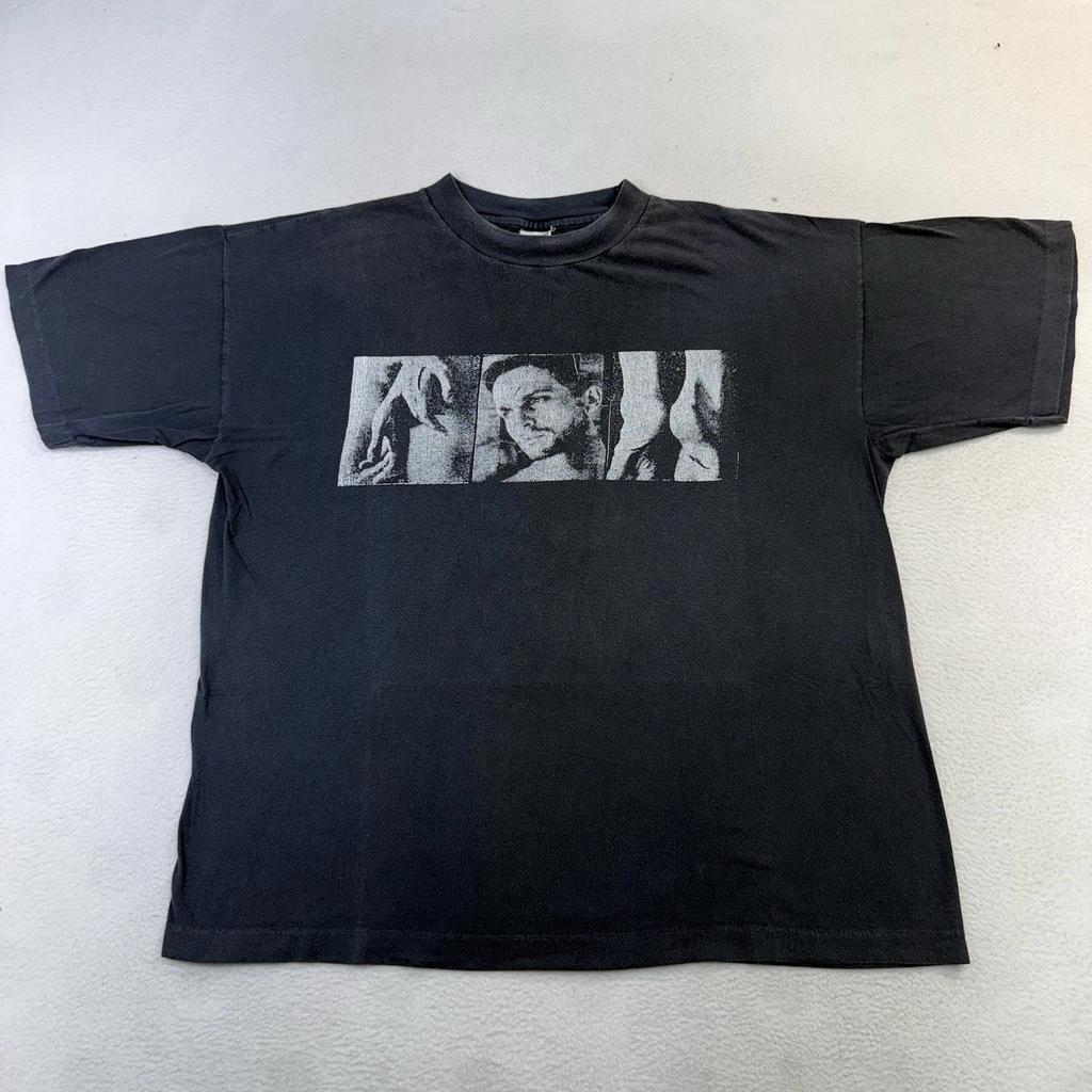 Vintage 1993 Miguel Bose Bajo El Signo De Cain Album Promo T-Shirt XL VERY RARE