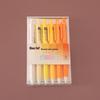 Morandi Quick-Drying Push Gel Pen Set - High-Value Student Signature and Brush Ballpoint Pens