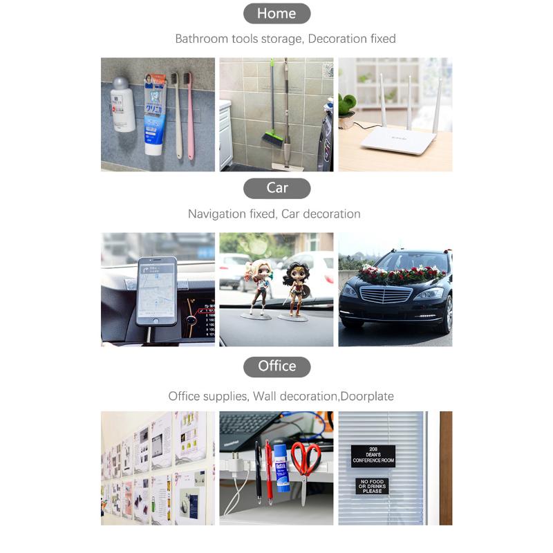 1/2/3/5 м нано-лента, двусторонняя лента, прозрачные многоразовые водонепроницаемые клейкие ленты, очищаемые ленты для кухни и ванной комнаты