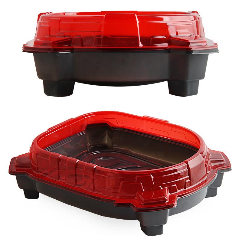 Красная боевая станция Beyblade Stadium Arena Plate с блистерным капюшоном для гироскопа