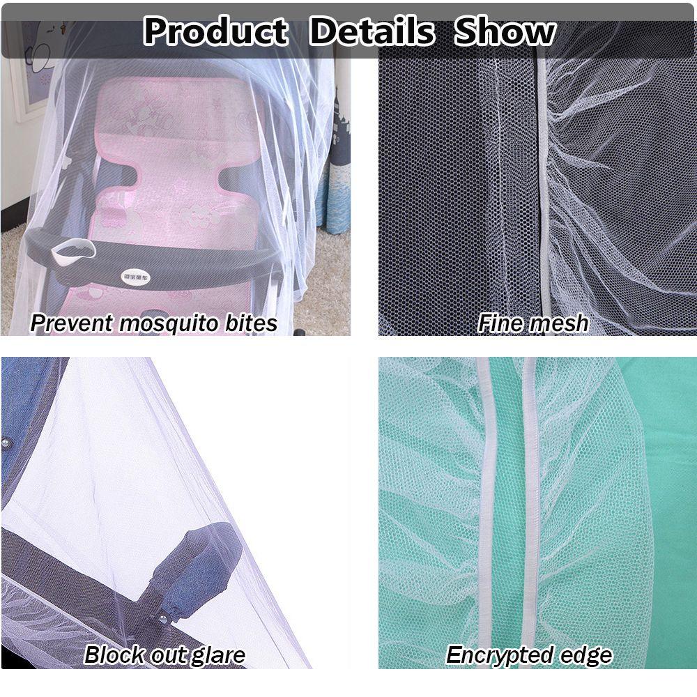 Pushchair Anti-bug Netting Pushchair Mosquito Net Infant Protection Mesh Baby Mosquito Net