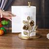 Современный железный держатель для салфеток Напольные держатели для полотенец Не требует установки Легкая сборка Защита от ржавчины для домашнего декора