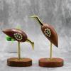Декоративная элегантная скульптура пары премиум-класса ручной работы, демонстрационная фигурка Saras Love Birds для домашнего декора - набор из 2 предметов