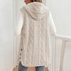 Women Long Trendy Plain Sleeveless Jacket Lightweight Warm Gilet Coat Outerwear