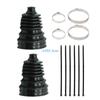 U13C Silicone Front Axles Boot Repair Pack Universal CV Joint Dust Covers Waterproof Automotive Replacement