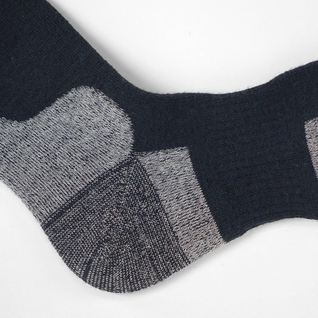And Warm Brushed Cold Thermal Moisture Absorbent Heat Generating EKS [Healthy Refreshing] Socks, 22-24cm, Black, Warm, Lining, Protection, Thick,