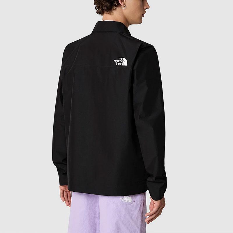 The North Face Amos logo-appliqué shirt jacket NF0A879D-JK3