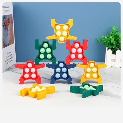 Сильный Человек Игрушка для Складывания Декомпрессионный Пузырь Строительные Блоки Балансирующие Игрушки для Складывания Развивающие Игрушки для Детей