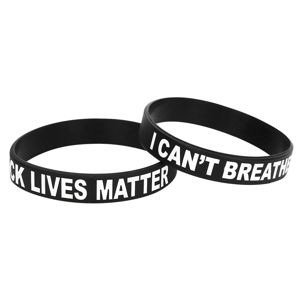 2 шт. Силиконовый браслет Унисекс Браслет с особым буквенным декором для женщин и мужчин