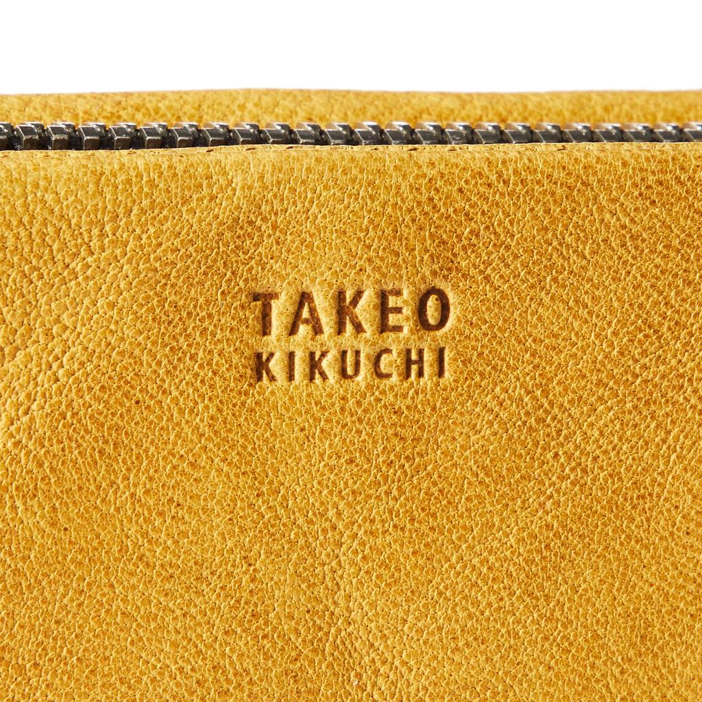 Oyster Accessories Long Wallet Round Zipper 720627 Camel [Takeokikuchi] Men's