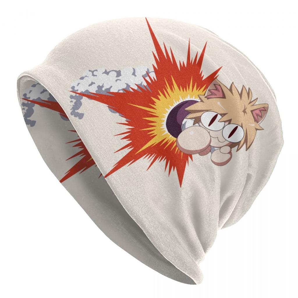 Аниме кошка девушка Neco Arc капот шляпа вязаные шапки унисекс женские крутые унисекс взрослые теплые зимние шапки Skullies шапка