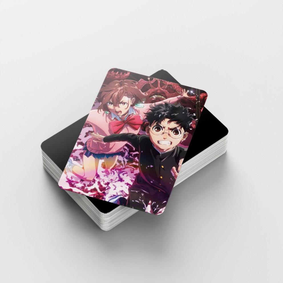 Дандадан Фотокарточки Товары LOMO Иллюстрация Фотокарточка 60 шт. + Мини-наклейки 32 шт.