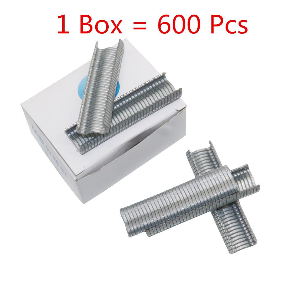 New Hog Ring Plier Tool or 600pcs M Clips Staples Chicken Mesh Cage Wire Fencing Anti-slip Handle Stainless Steel Hand Tools