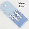 4-Piece Nail Clipper & Manicure Set with Custom Logo