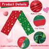 St. Patrick's Day Linen Table Runner Valentine's Day Table Runner St. Patrick Love Heart St. Patrick's Day Shamrock Table Runner for Dinning Kitchen