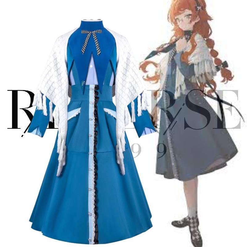 Sonetto Cosplay Reverse1999 Game Character Clothing Acgn Exhibition Set